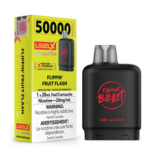 Flippin' Fruit Flash by Level X Flavour Beast G2 Ultra 50K