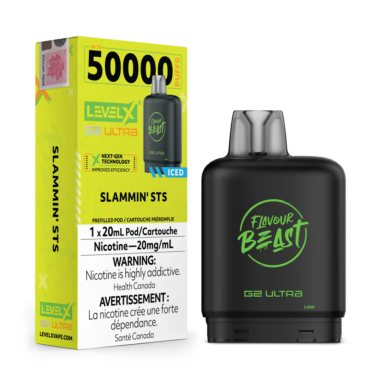 Slammin' STS by Level X Flavour Beast G2 Ultra 50K