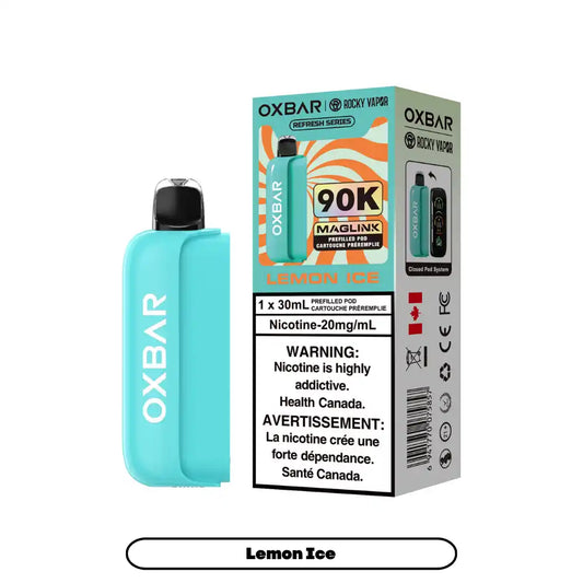 Lemon Ice Oxbar Maglink Pods (Refresh Series) 90K