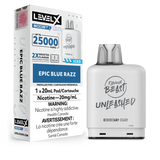 Epic Blue Razz Flavour Beast Boost G2 Unleashed Pods 25K