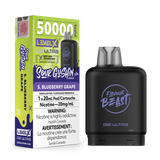 Sour Gushin Blueberry Grape by Level X Flavour Beast G2 Ultra 50K
