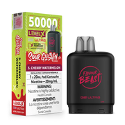 Cerise Pastèque Aigre Gushin par Level X Flavour Beast G2 Ultra 50K