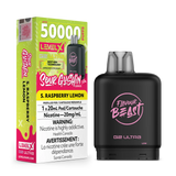 Sour Gushin Raspberry Lemon by Level X Flavour Beast G2 Ultra 50K