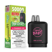 Sour Gushin Strawberry Kiwi par Level X Flavour Beast G2 Ultra 50K
