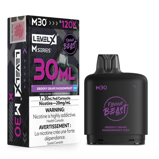 G.S. Blue Razz Level X M Series Pod 30mL 120K Pod