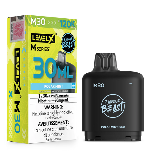 Polar Mint Iced Level X M Series Pod 30mL 120K Pod