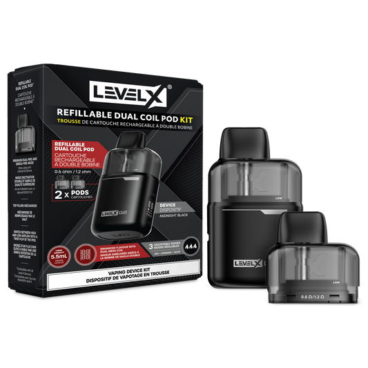 Level X Boost G2 Device + 2 Refillable Pods (5.5mL)