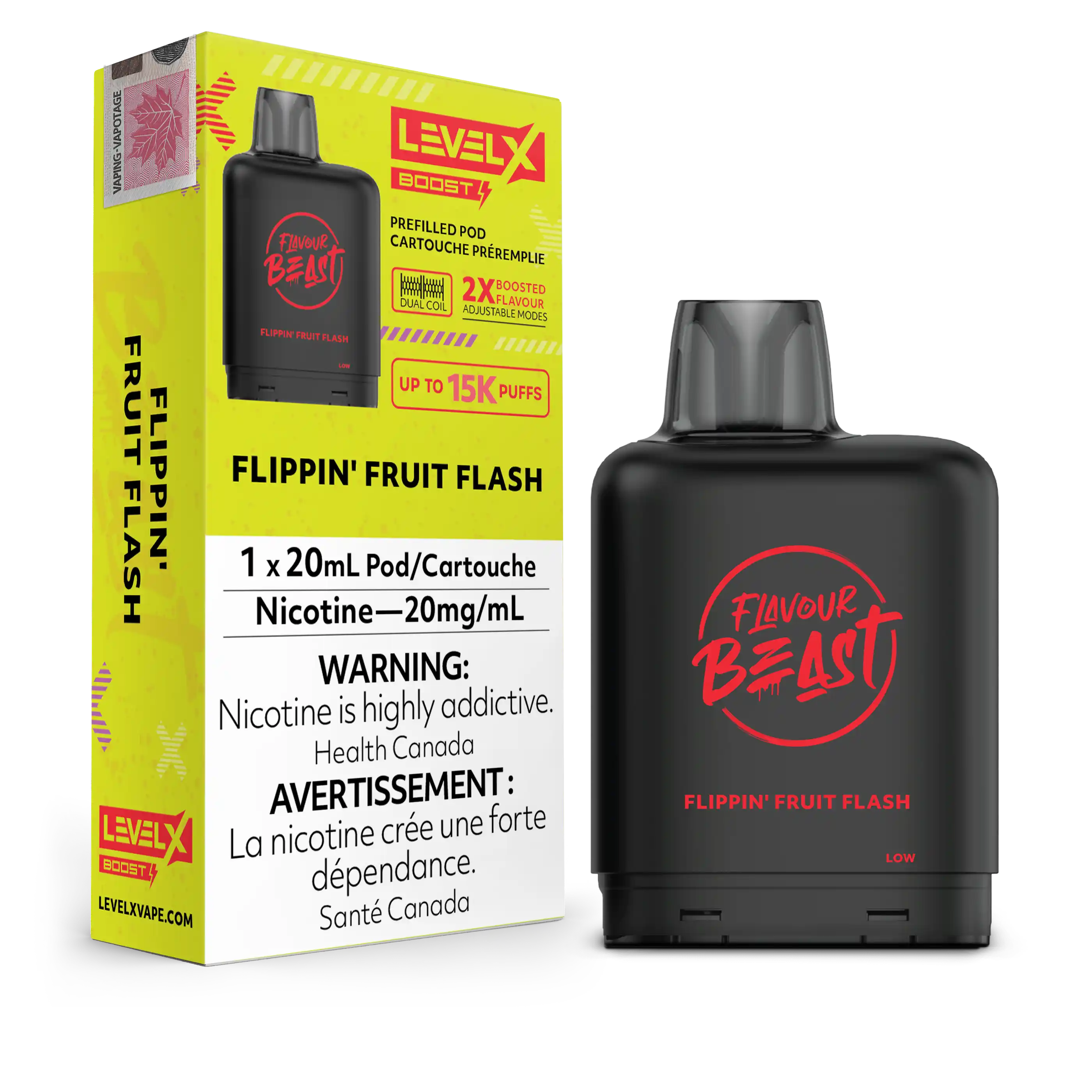 Flippin' Fruit Flash Flavour Beast Boost G2 Pods 25K