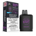 Level X - Flavour Beast Boost Pods (15k puffs) - Groovy Grape Passionfruit Iced