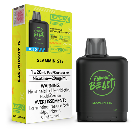 Level X - Flavour Beast Boost Pods (15k puffs) - Dream Dragonfruit Lychee Iced