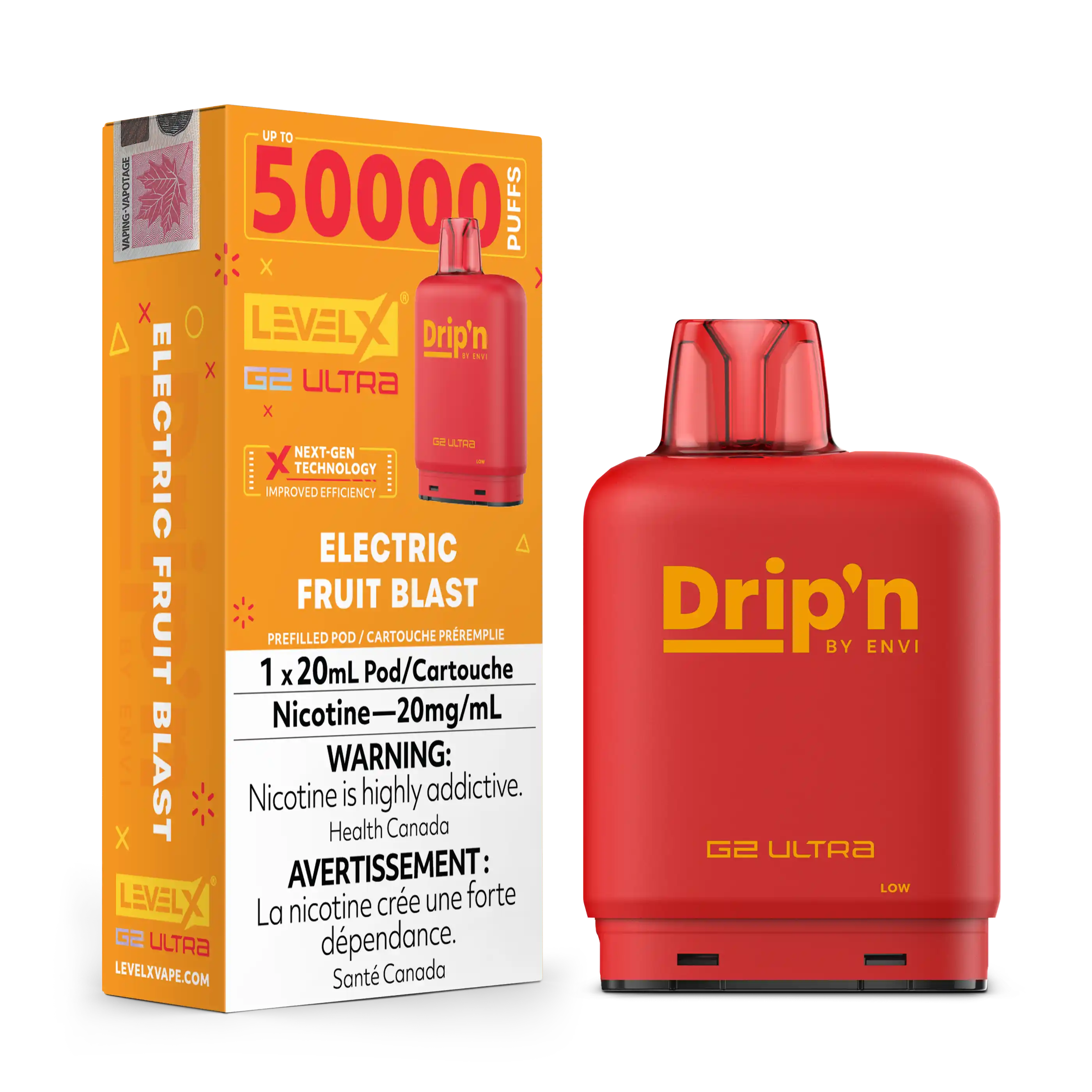 Electric Fruit Blast by Level X Drip'n G2 Ultra 50K