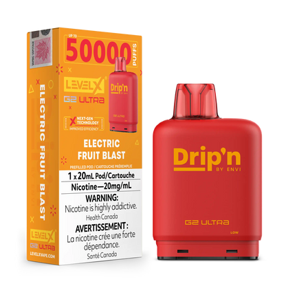 Electric Fruit Blast by Level X Drip'n G2 Ultra 50K