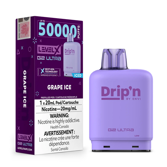 Grape Ice by Level X Drip'n G2 Ultra 50K