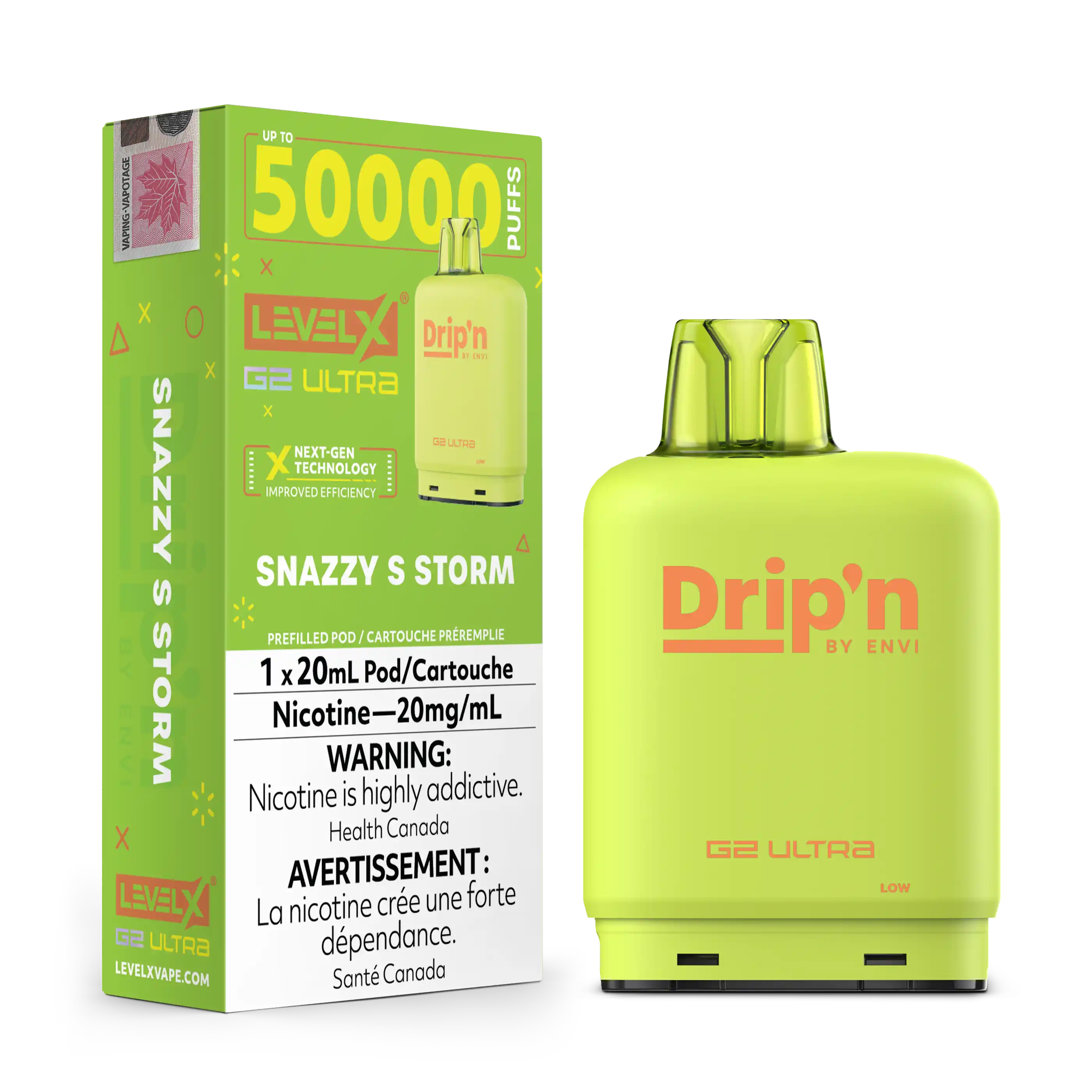 Snazzy S Storm by Level X Drip'n G2 Ultra 50K