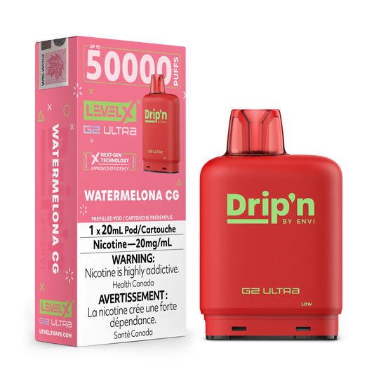 Watermelona CG by Level X Drip'n G2 Ultra 50K