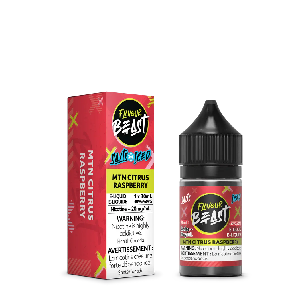 MTN Citrus Raspberry Iced by Flavour Beast Salt