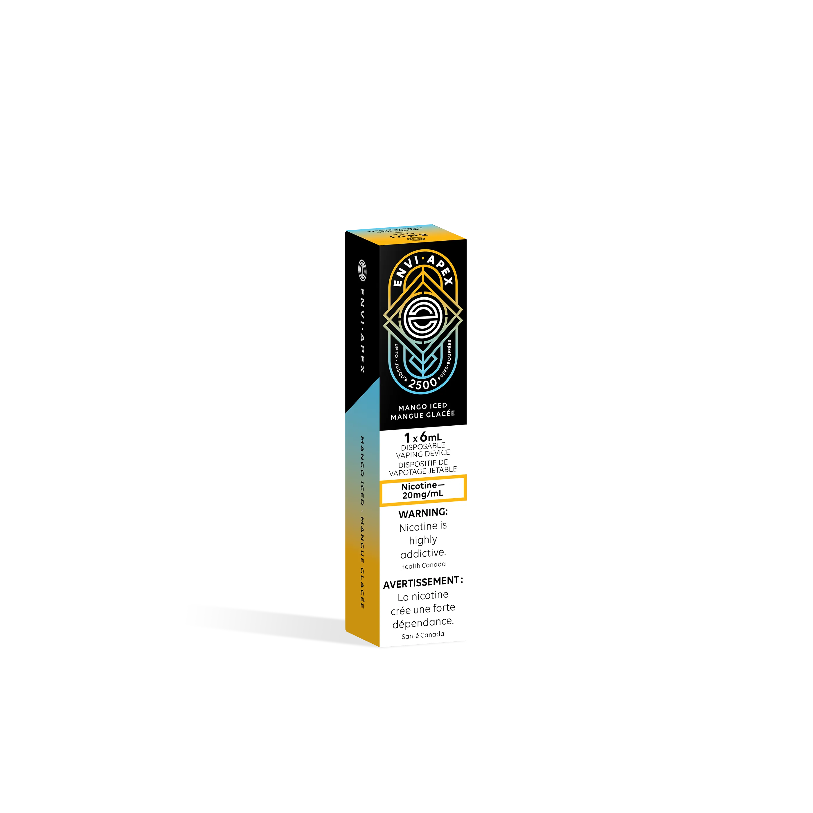 Mango Iced Apex 2500 - Disposable Vape