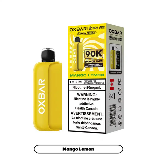 Mango Lemon Oxbar Maglink Pods (Lemon Series) 90K