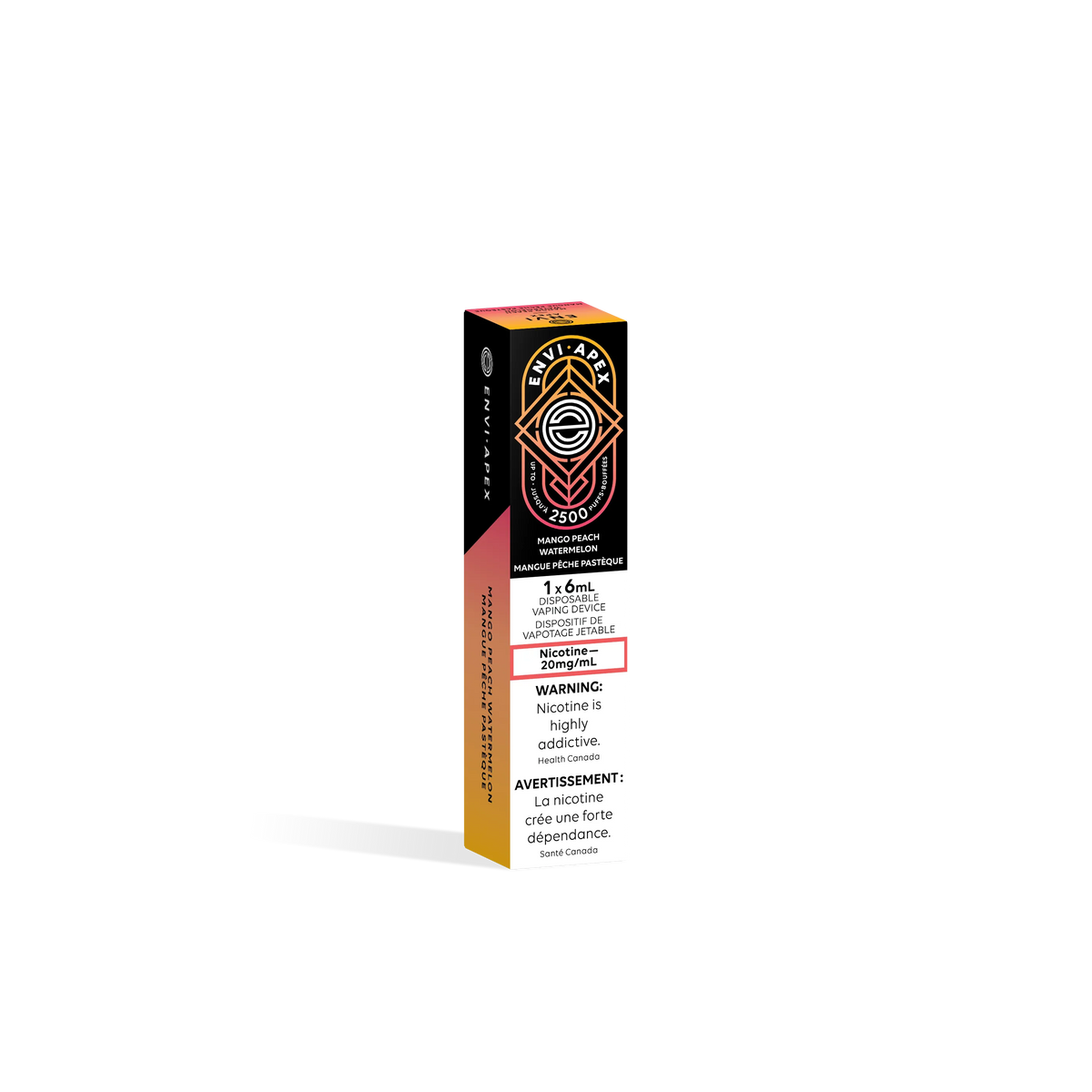 Mango Peach Watermelon Apex 2500 - Disposable Vape
