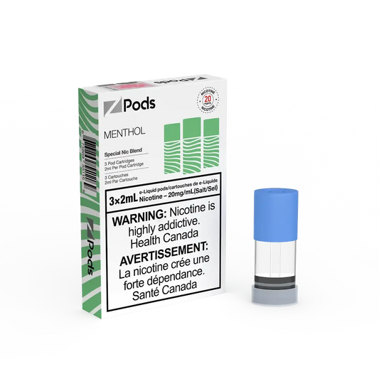 Menthol ZPods by ZLab