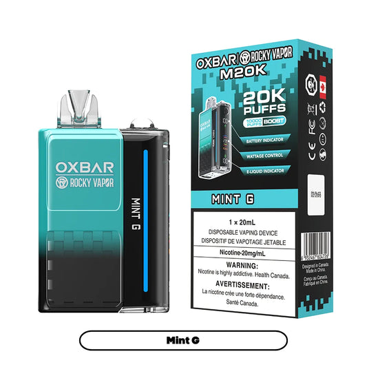 Mint G Oxbar M20K - Disposable Vape