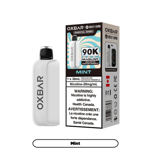 Mint Oxbar Maglink Pods (Essential Series) 90K