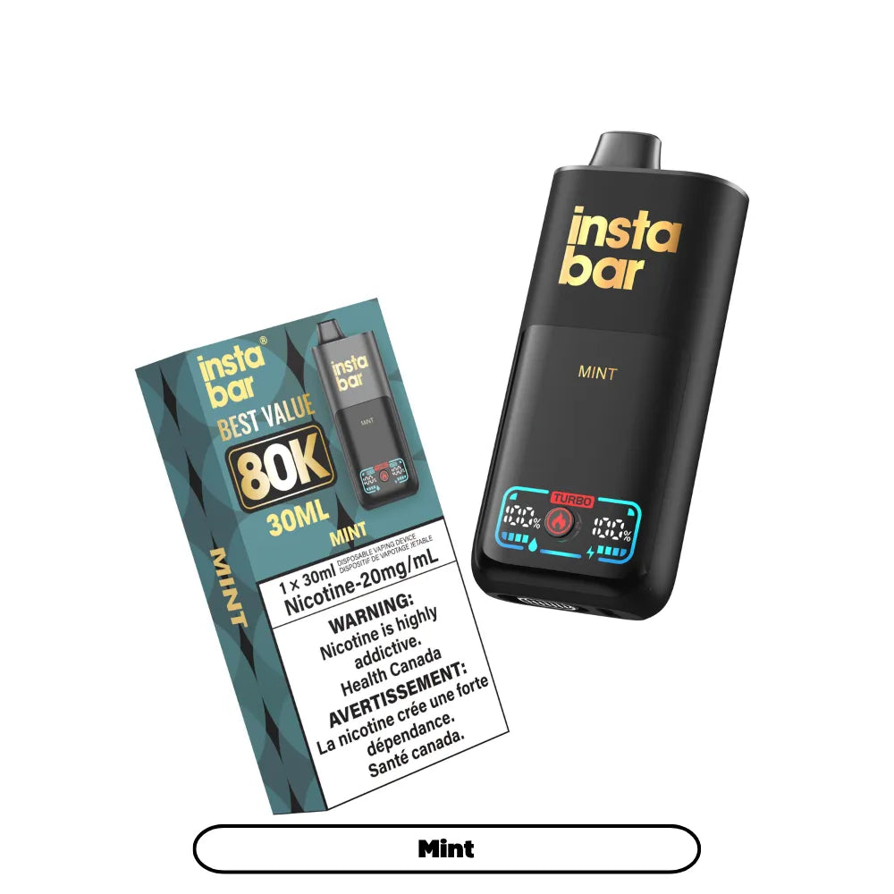 Mint Insta Bar - Disposable 80K