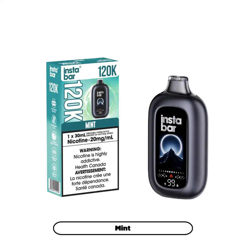 Mint Insta Bar 120K - Disposable Vape