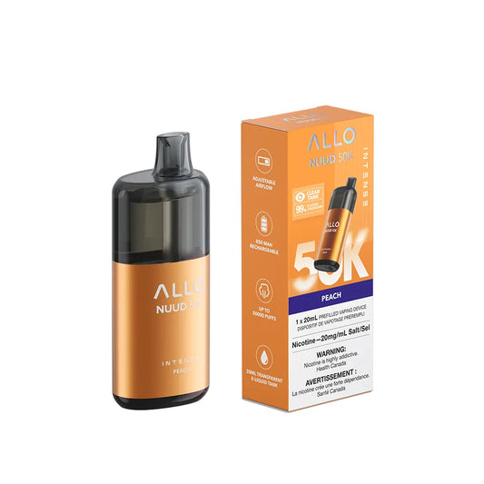 Peach Allo Intense Nuud - Disposable 50K