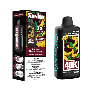 Nasha 40K Disposable - Banana Black Cherry