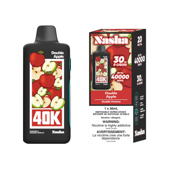 Nasha 40K Disposable - Double Apple