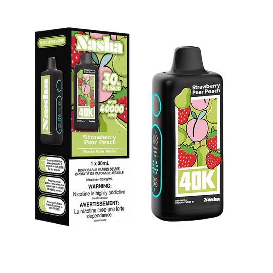 Nasha 40K Disposable - Strawberry Pear Peach