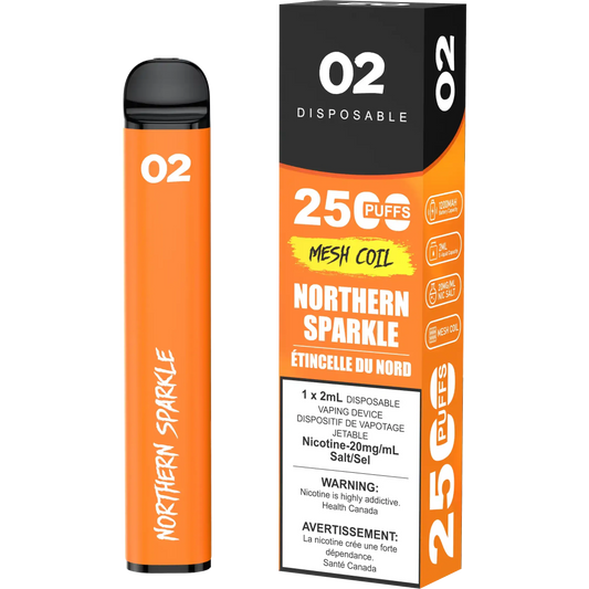 Northern Sparkle O2 - Disposable 2.5K