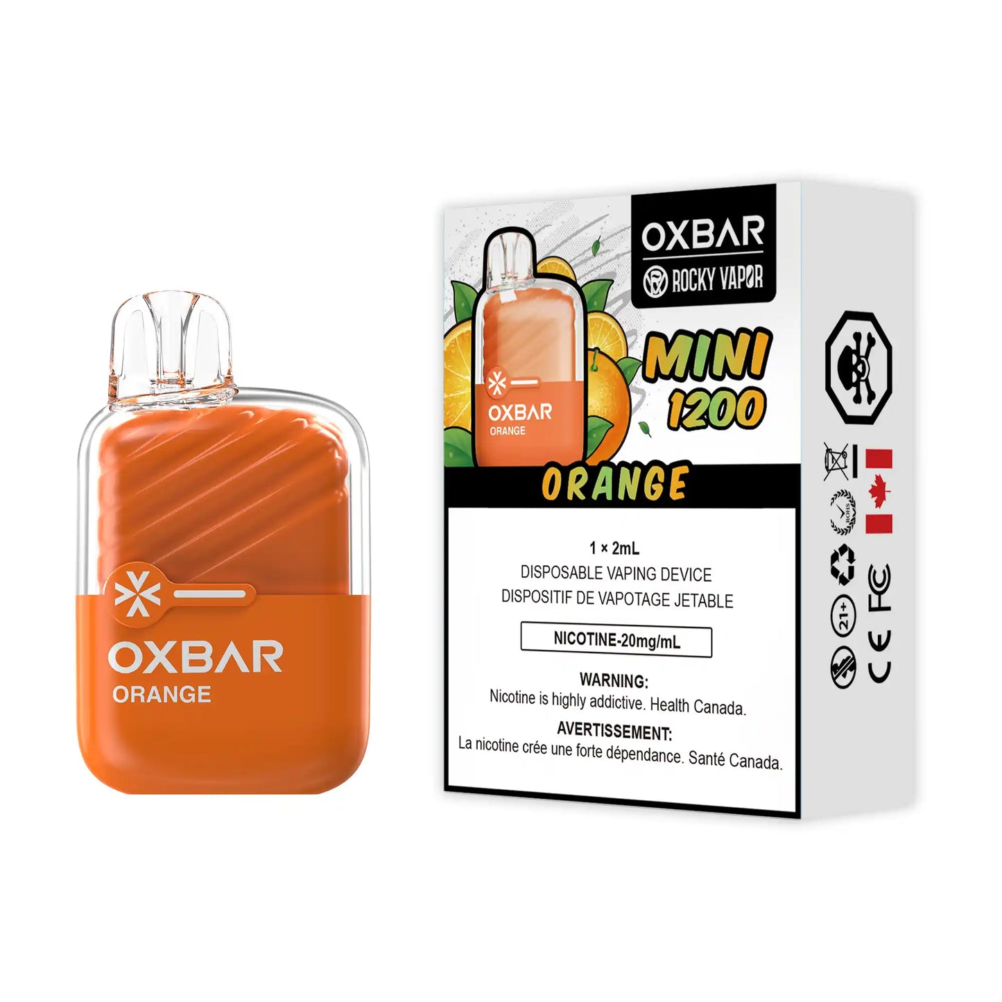 Oxbar Mini 1200 Puffs - Disposable Vape