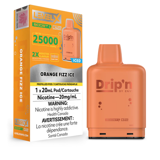 Orange Fizz by Level X Drip'n G2 Boost 25K