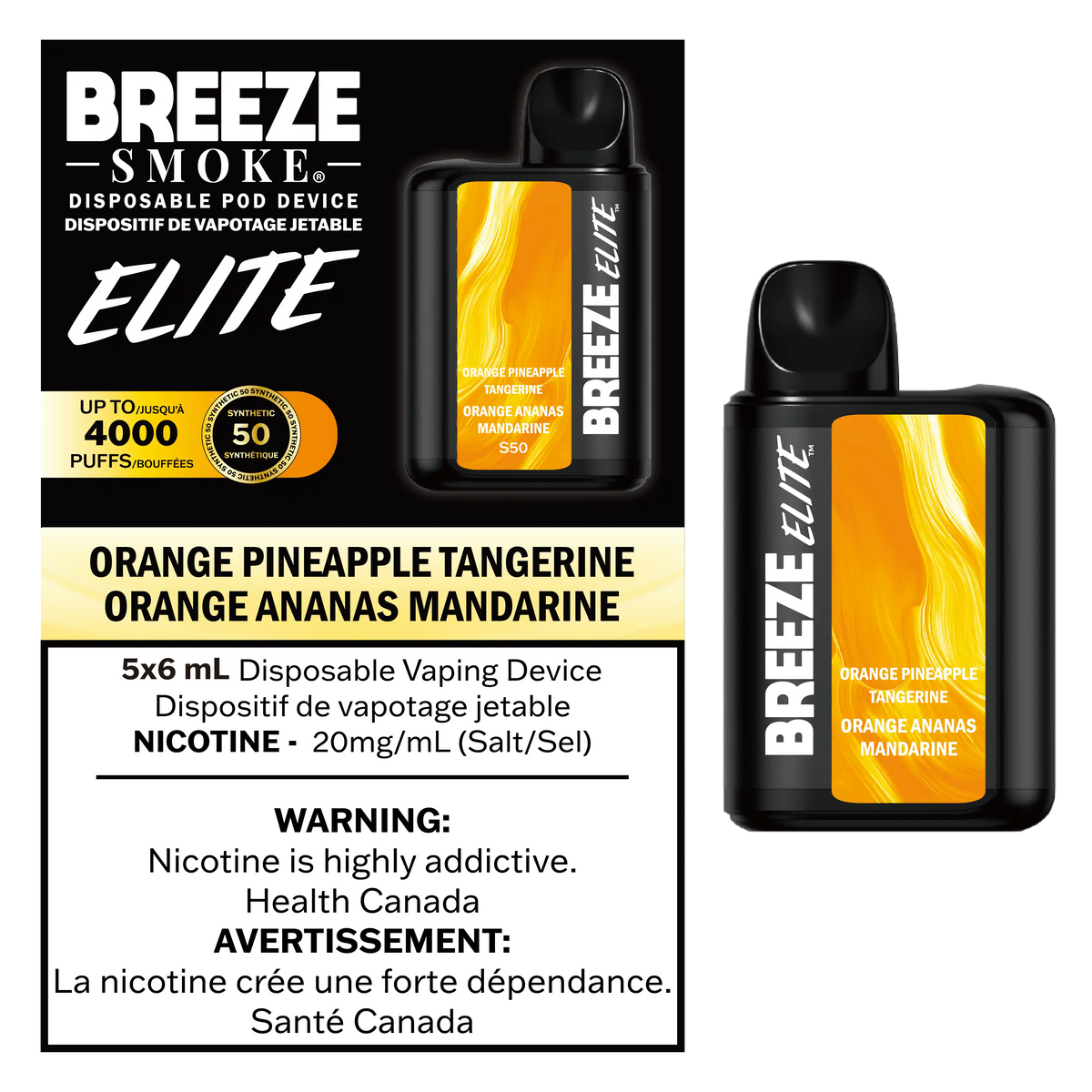 Breeze Elite 4K - Disposable Vape