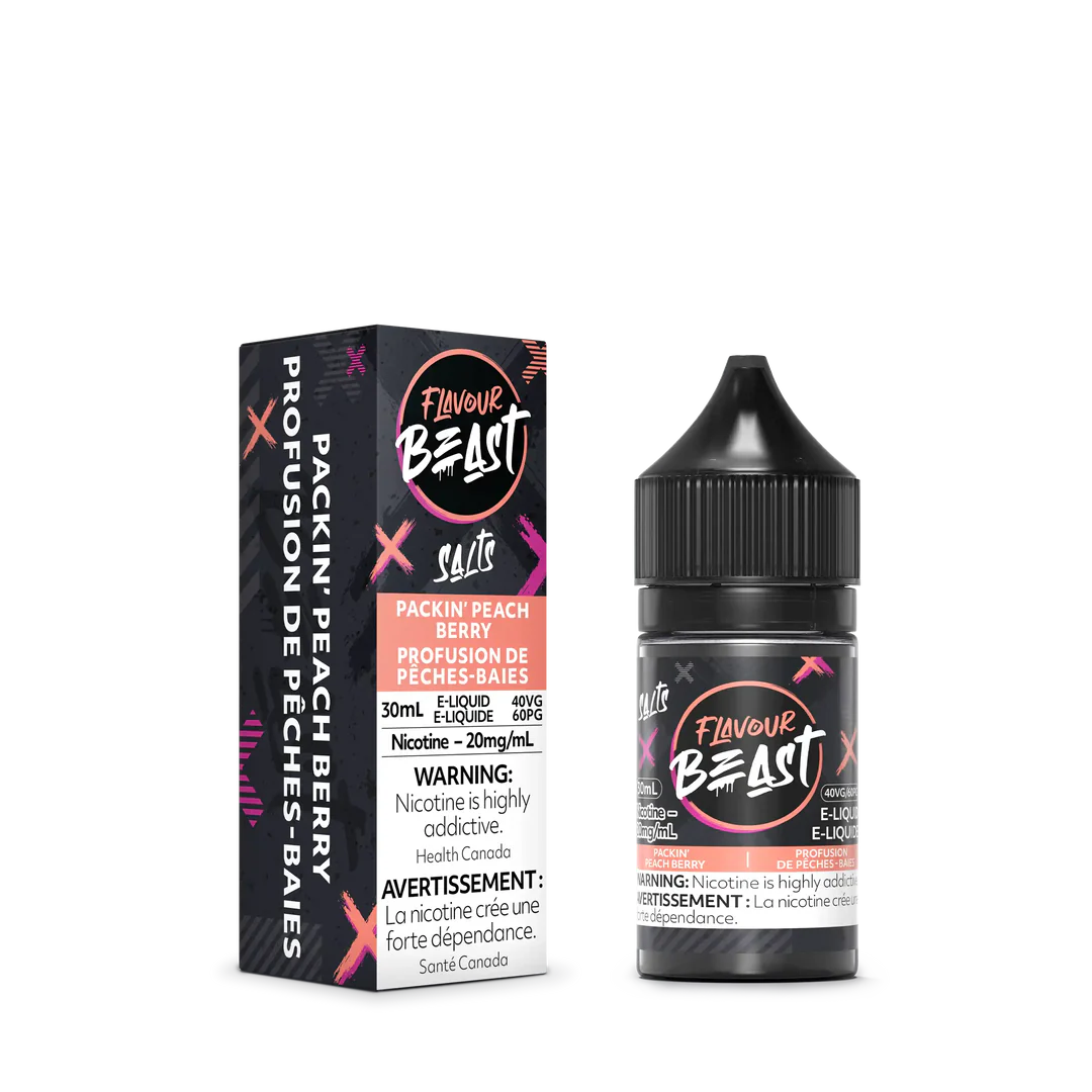 Packin Peach Berry by Flavour Beast Salt