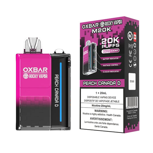 Peach Canada D Oxbar M20K - Disposable Vape
