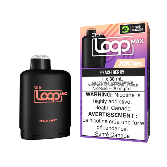 Peach Berry Stlth Loop Max 70K Pod