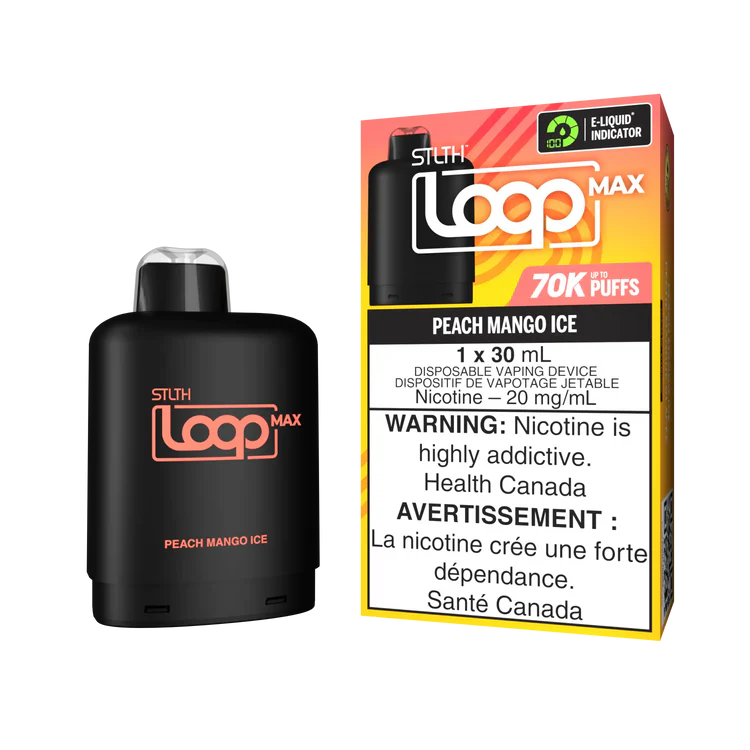 Peach Mango Ice Stlth Loop Max 70K Pod