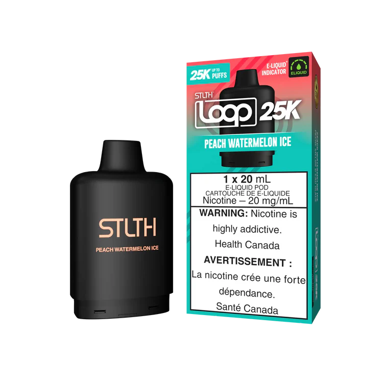 Peach Watermelon Ice Stlth Loop 25K Pod