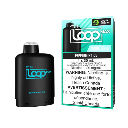 Peppermint Ice Stlth Loop Max 70K Pod