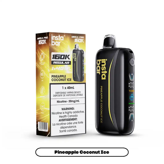 Pineapple Coconut Ice Insta Bar Mega Pro 160K - Disposable Vape