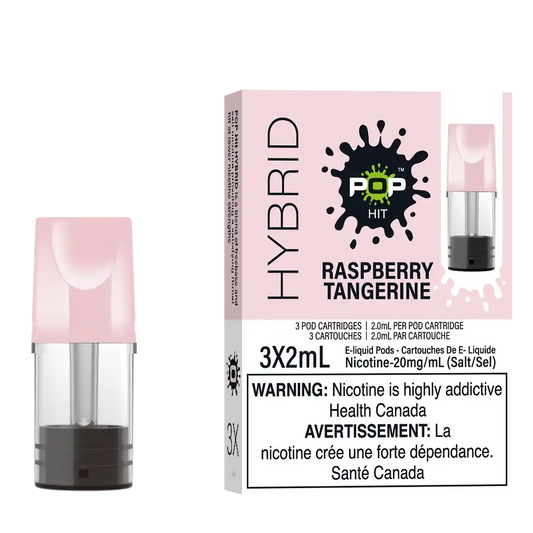 Raspberry Tangerine Stlth Pods by Pop Hybrid