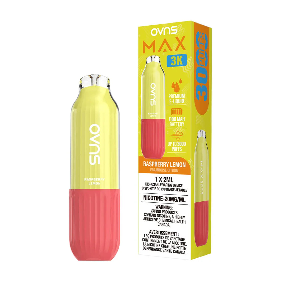 Raspberry Lemon Ovns Max - Disposable 3K