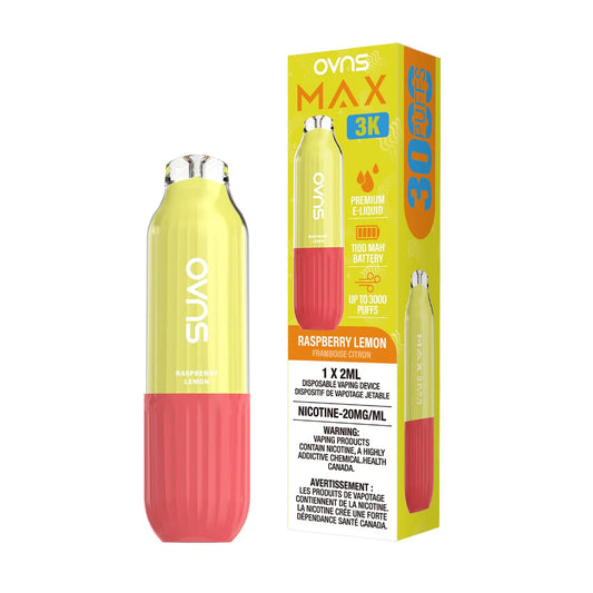 Raspberry Lemon Ovns Max - Disposable 3K
