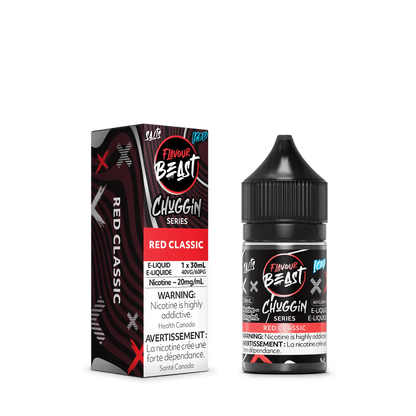 Red Classic Iced by Flavour Beast Chuggin' Series Salt