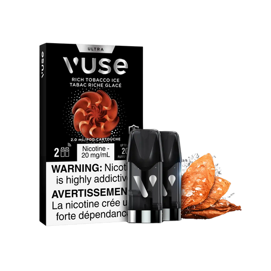 Rich Tobacco Ice Vuse Ultra Pods