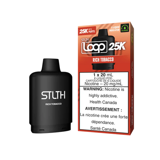 Rich Tobacco Stlth Loop 25K Pod