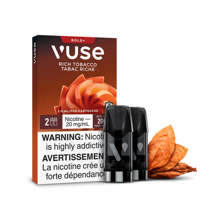 Rich Tobacco Vuse Pods Bold+